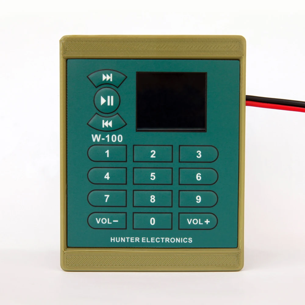 MP3 Bird Caller 100W waterproof with WEEKLY timer and Remote ORIGINAL MANUFACTURER