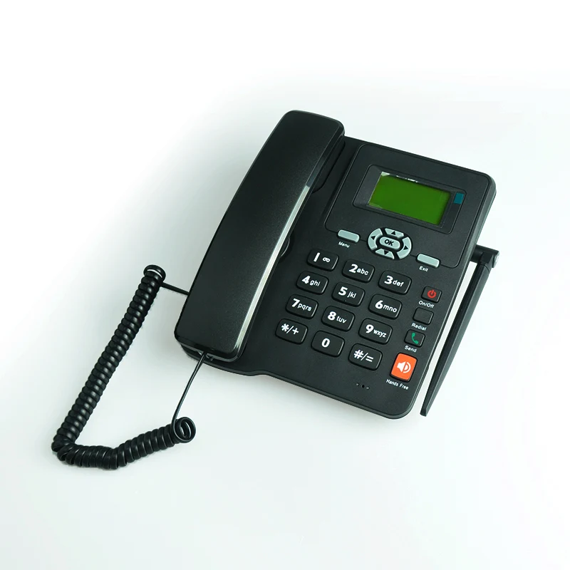 low price !! dual sim card slot desk GSM Fixed landline phone