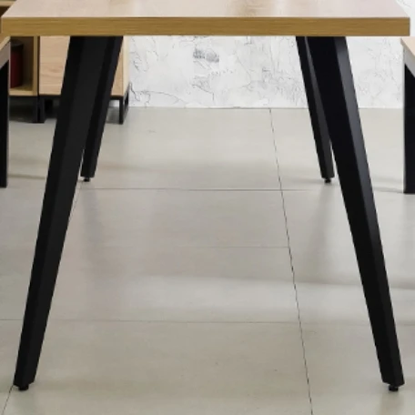 Restaurant Modern Wooden Metal Rectangular Square MDF Rustic Dining Small Large Table Set 4 6 8 seater Dining room Furniture