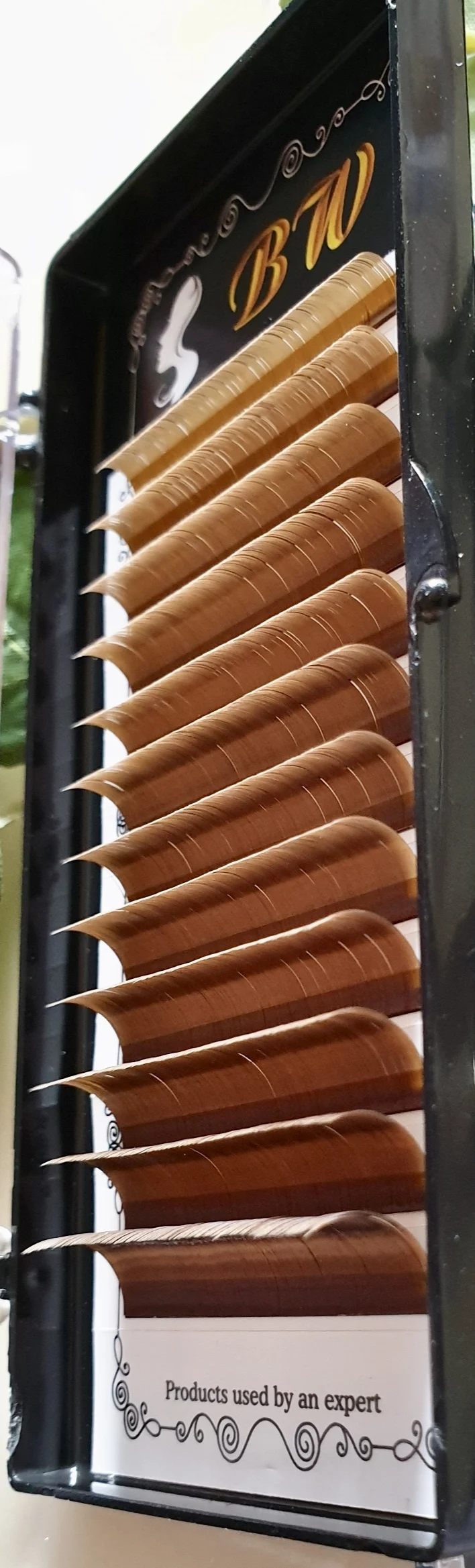 
BW LASH dark brown volume eyelash extension high quality 