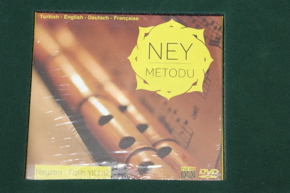 
Turkish Ney Nay Flute DVD BOOK CD English German French 