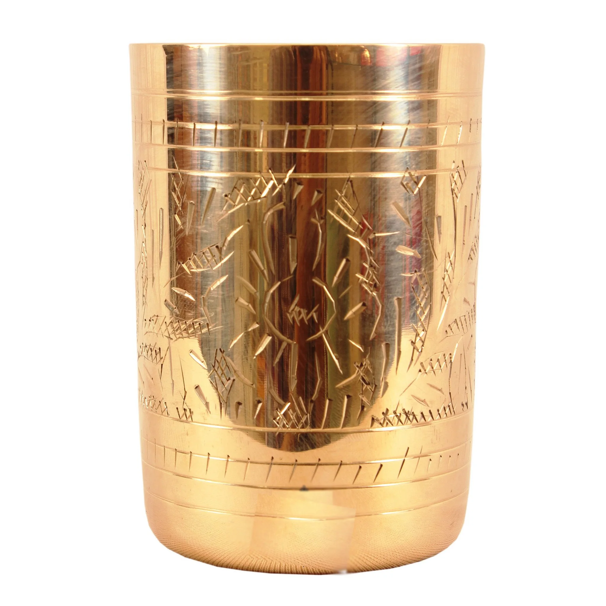 Brass Coffee Mugs Creative Design Lavish Drinking for Export in Low Prices Factory Direct Selling