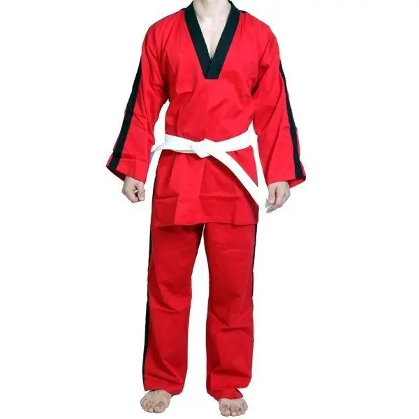 
Custom Made high quality low price bulk quantity 70z to 10oz taekwondo uniform 