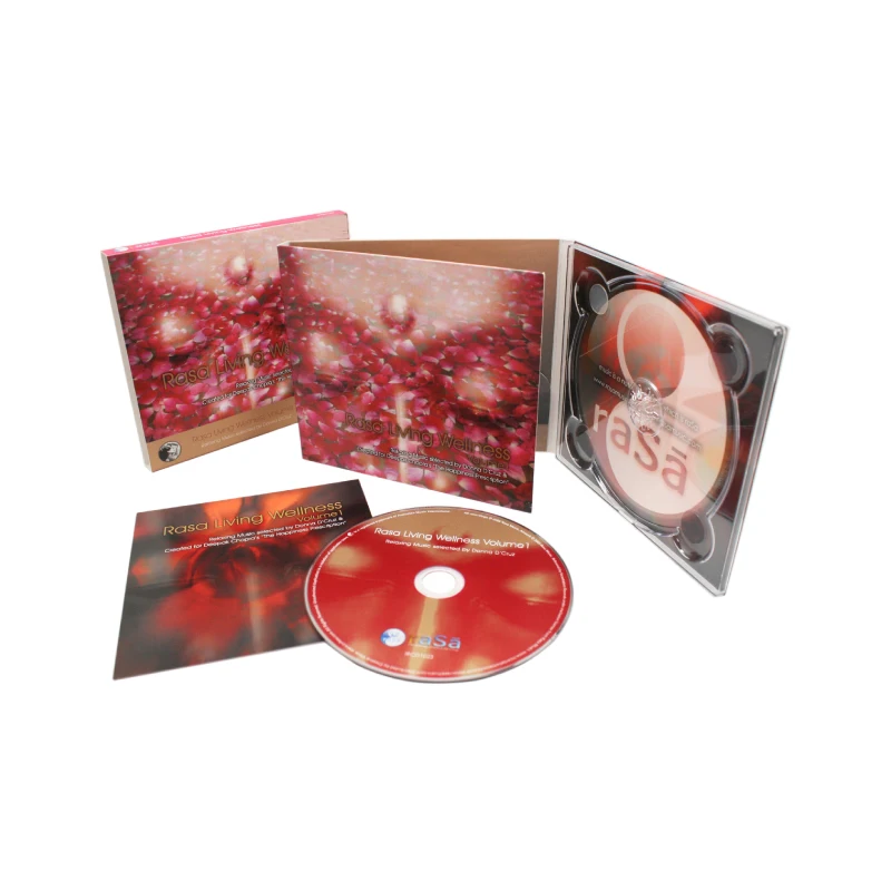 DVD/CD Digipak with Full Colors Printing Booklet