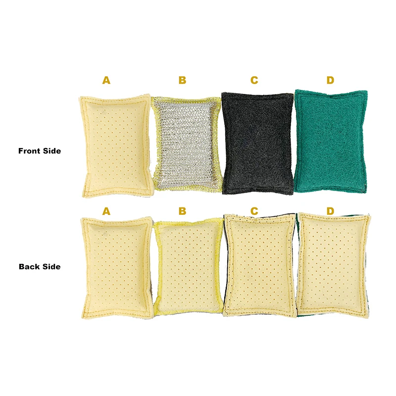 30 PCS Miracle Kitchen Sponge by Scrub-It - Non-Scratch Heavy Duty Dishwashing Cleaning sponges- Machine Washable