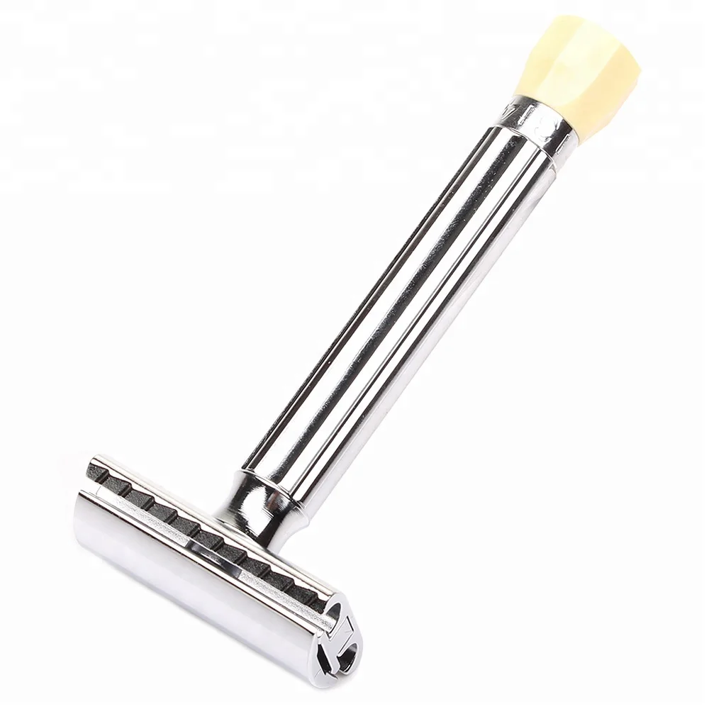 Stainless Steel Handle Double Edge Shaving Razor Safety razor Men razor