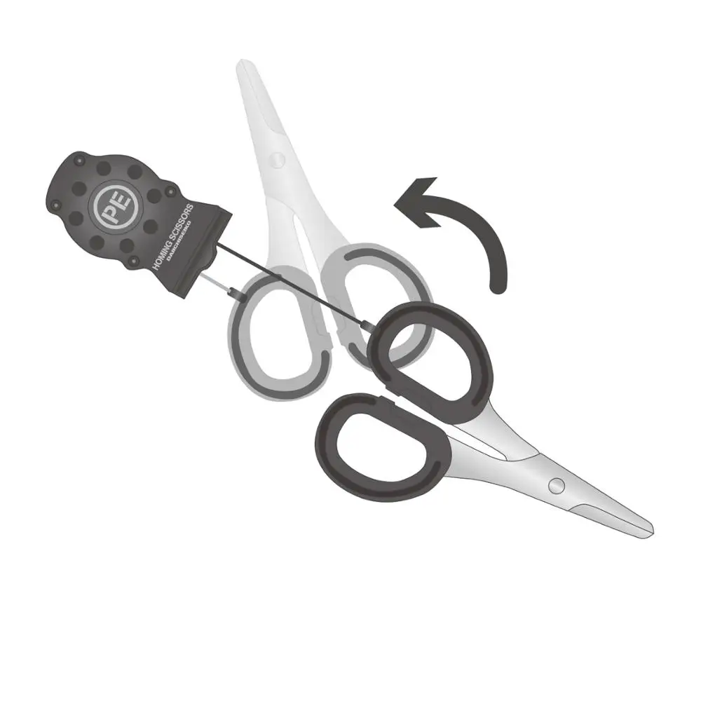 Fishing accessories thread professional scissor to cut braided line well