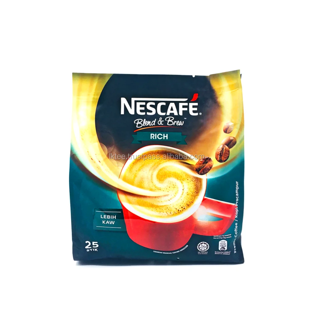 
NESCAFE Instant Coffee Blend & Brew 3 in 1 