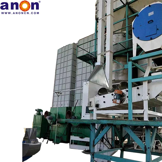 ANON paddy dryer and steam boiler for rice mill