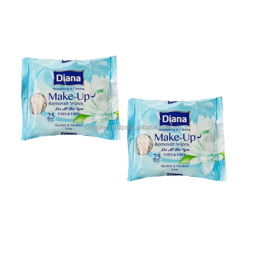 Натуральные салфетки для снятия макияжа (25 шт.)