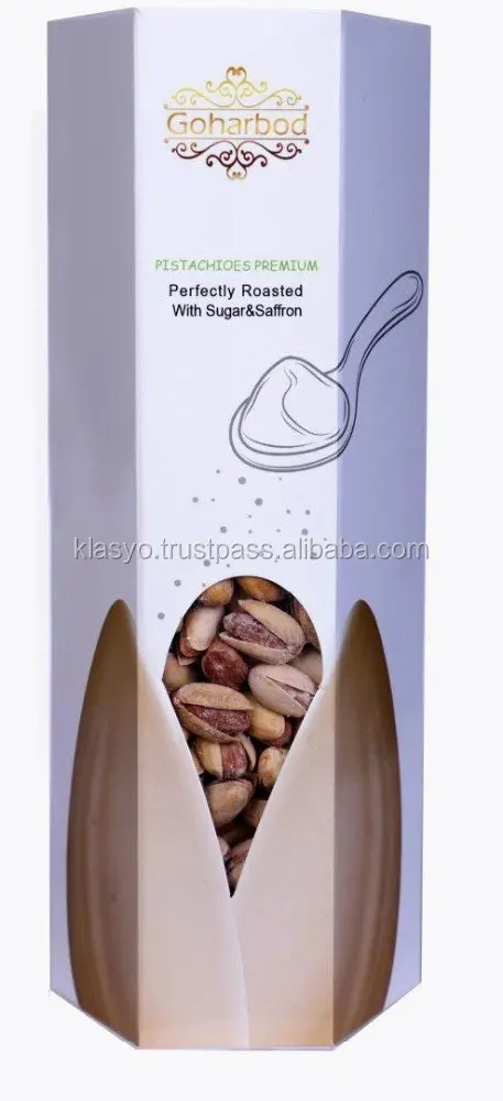 
Pistachio nuts roasted with sugar and saffron from Iran 