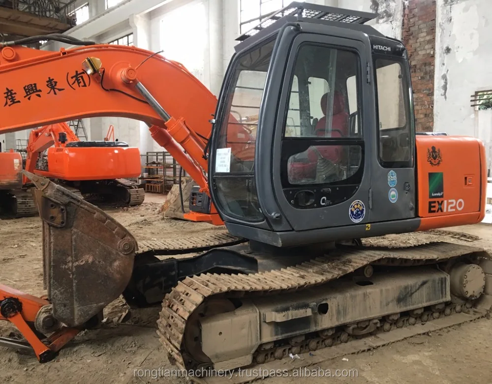 International Certificated Hitachi Used Excavator EX120-5 at low price, All Series Hitachi Hydraulic Digger for hot sale