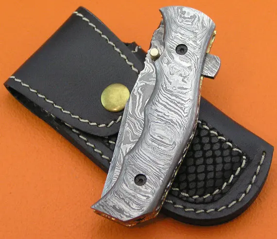 Custom folding knife survival knife