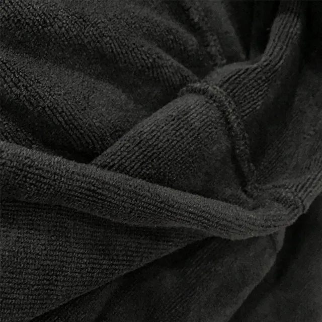 
Wholesale 100 microfiber fabric adult hooded beach change robe surf poncho wearable super soft towel 