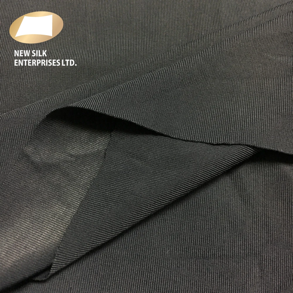 Alibaba supplier 92% polyamide fully draw yarn 8% spandex elastane microfiber underwear fabric 140gsm