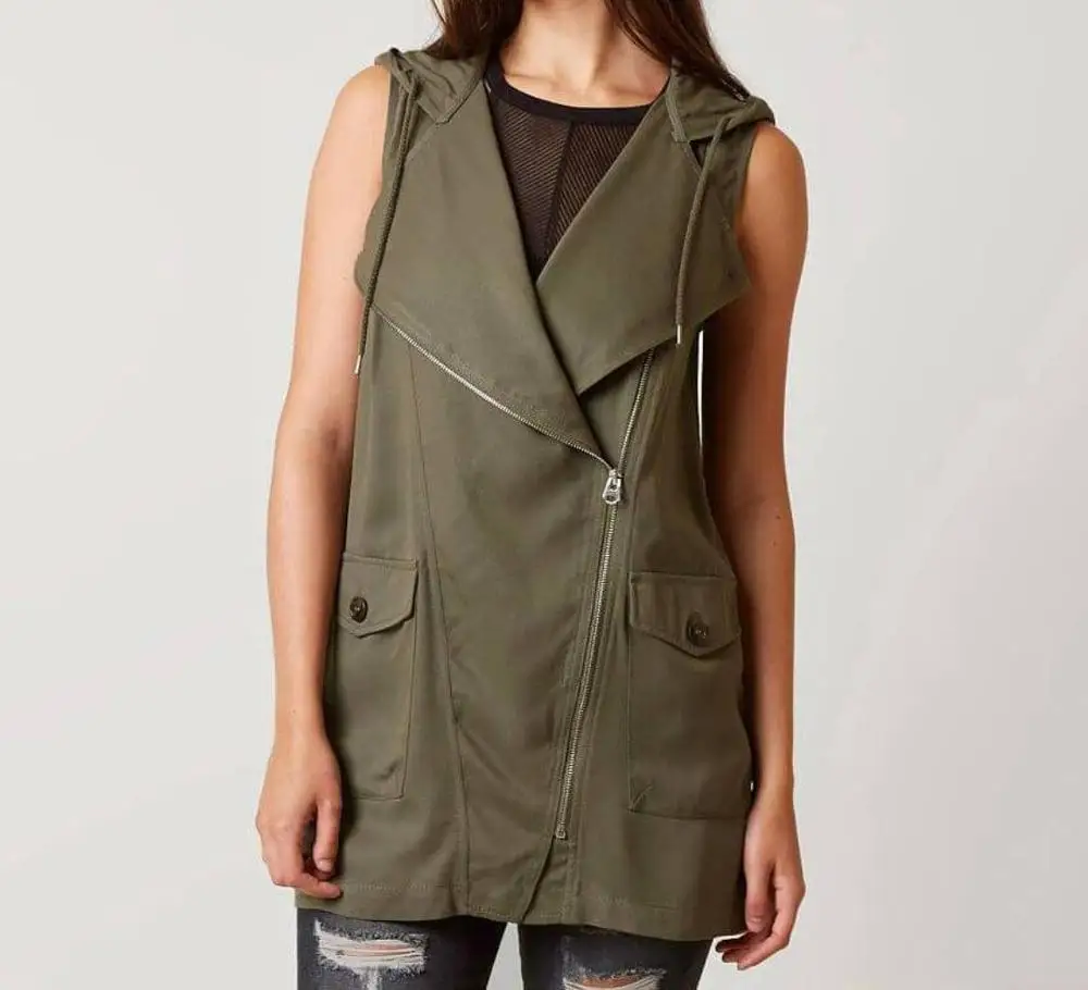 
High Quality Fashionable Casual Slim Fit Street wear Breathable Ladies Vest For Wholesale Supplier 