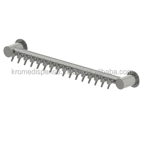 
Настенное крепление-16 смесителей Overpass-SS полированная-технология Glyco Cold 