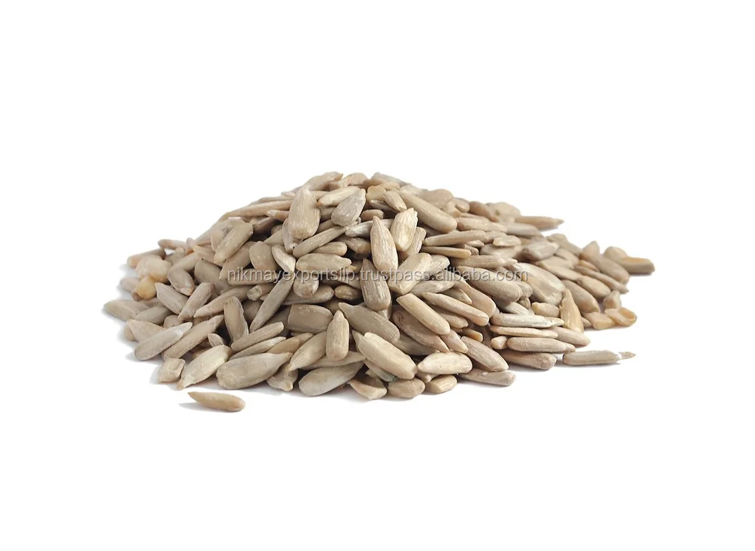 
HULLED SUNFLOWER SEEDS ORIGIN INDIA FROM NIK-MAY EXPORTS LLP 