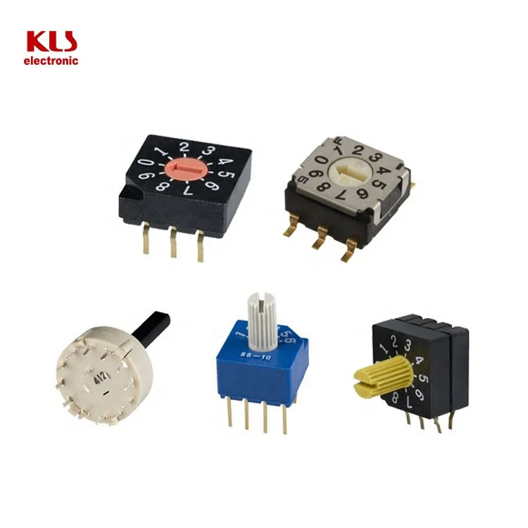 Good quality 190 KLS brand 3 pin smd dip switch