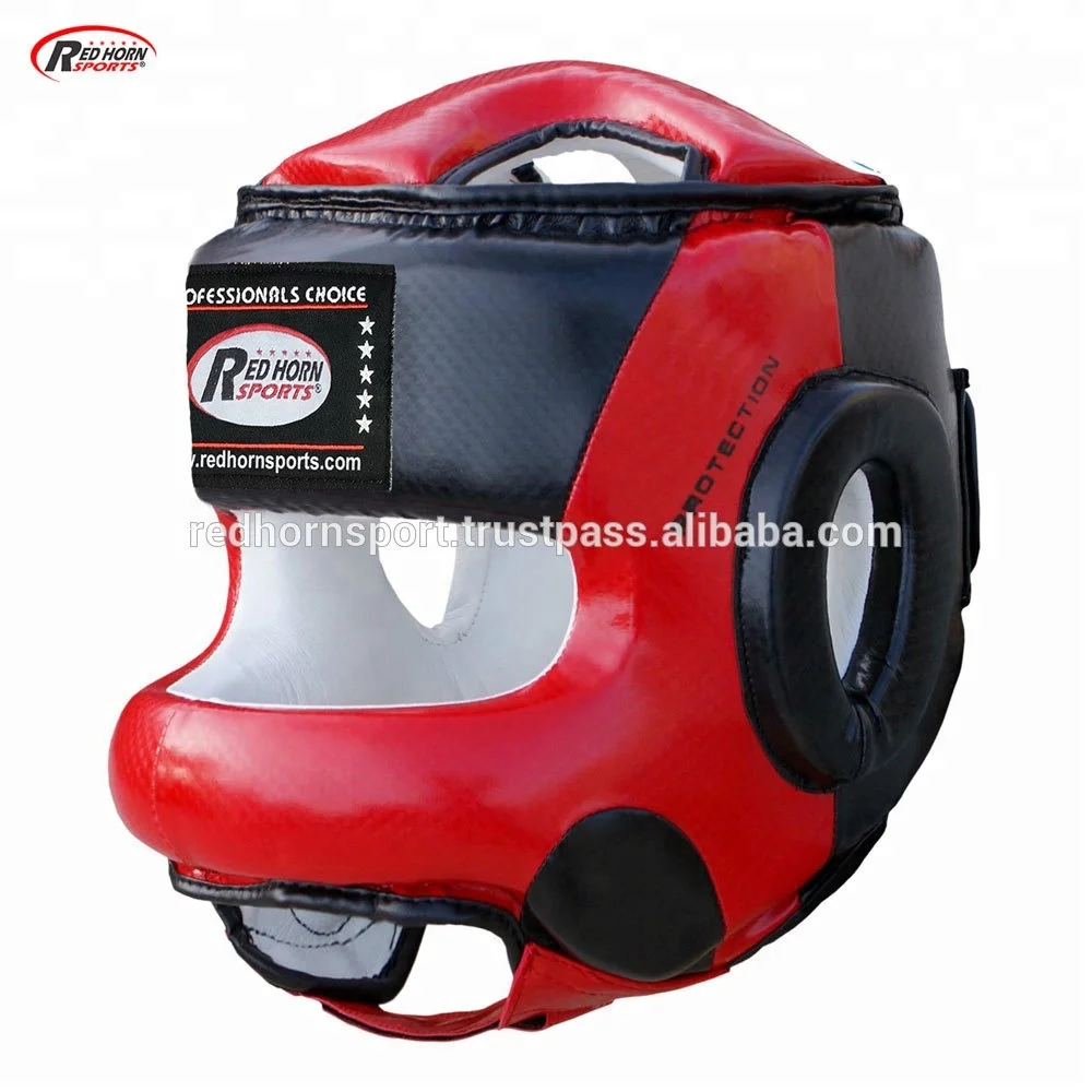 Boxing Head Guard, MMA Face Protector Muay thai Helmet Custom Leather Face protector Head gear Custom Logo headgears