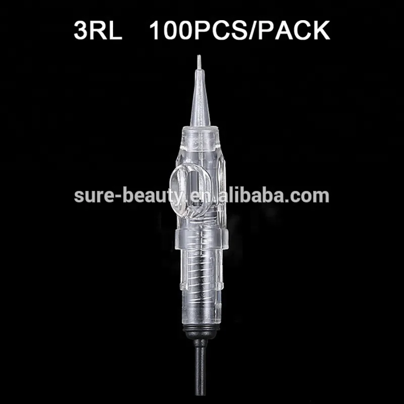 Permanent Makeup Tattoo Microblading Easy Click Needles for Microblading Cartridge Needles