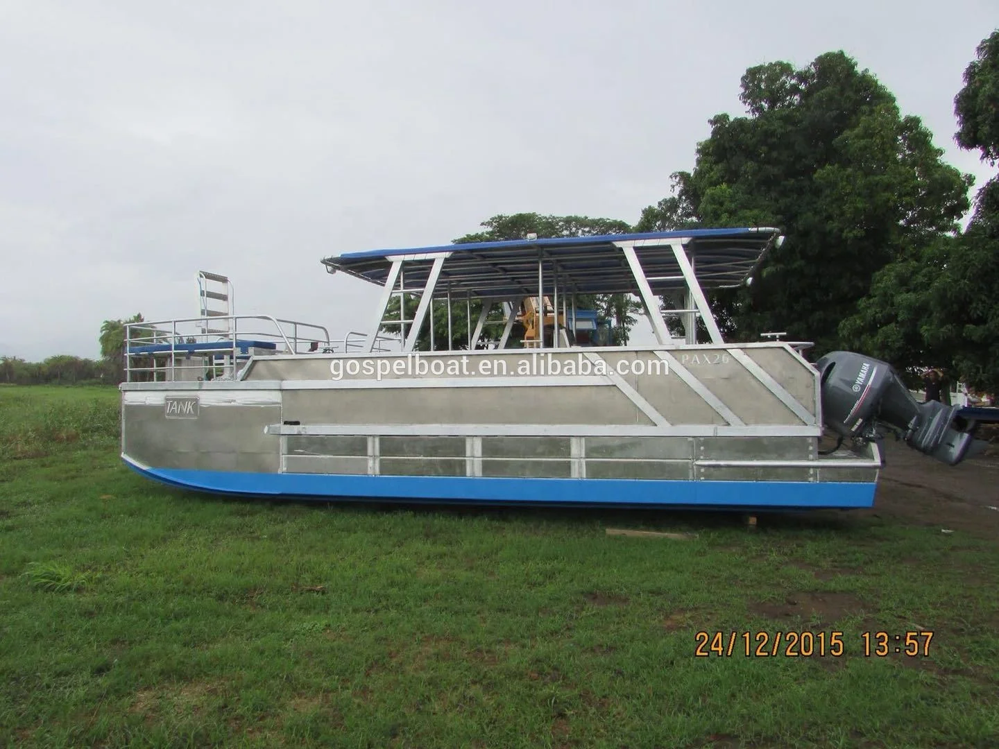CE Certification 12m marine aluminum passenger boat made in China