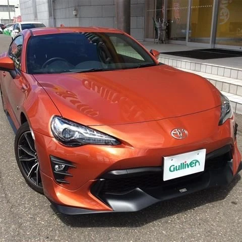 
2016 86 GT 2.0 ZN6 Orange Metallic Right Steering Used Japan Car Sedan 