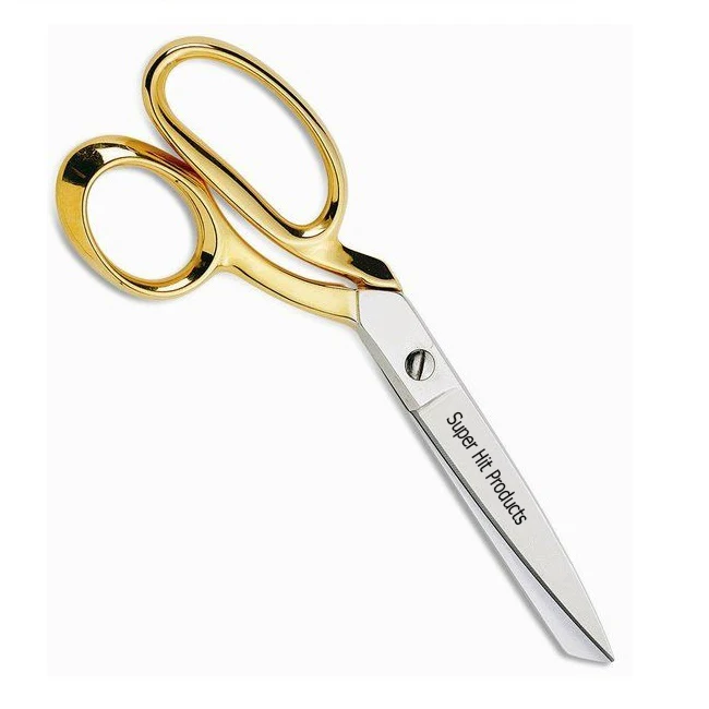 gold plated tailor scissors