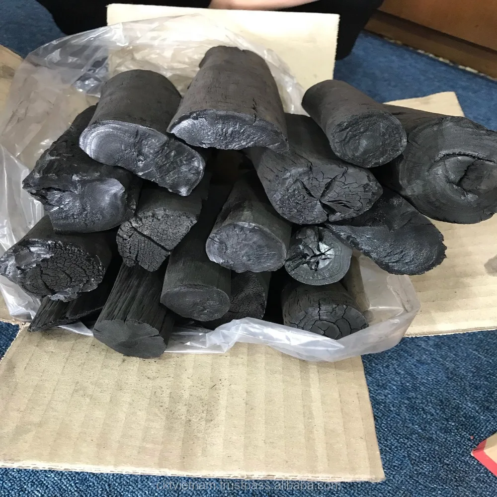 Black Hardwood charcoal 100% NATURE FROM VIETNAM