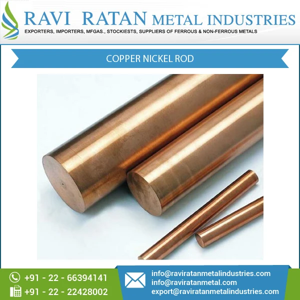Excellent Durable and Reliable Copper Nickel Rod/ Bar at Factory Price