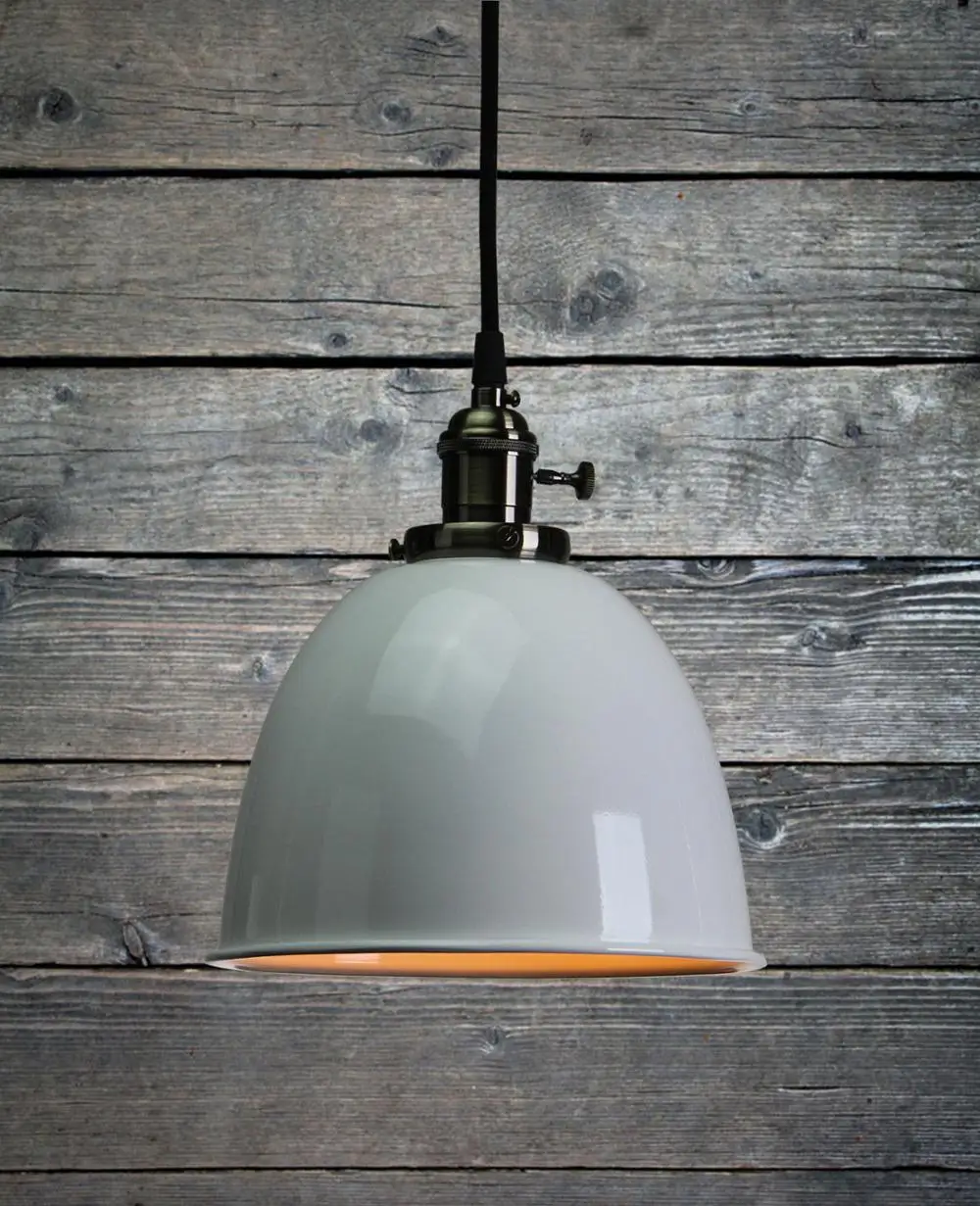 Modern Mini Pendant Lampshade Ceiling Light With Satin Bell Metal Glass Cover Chandelier Shade Simple & Elegance For Decoration