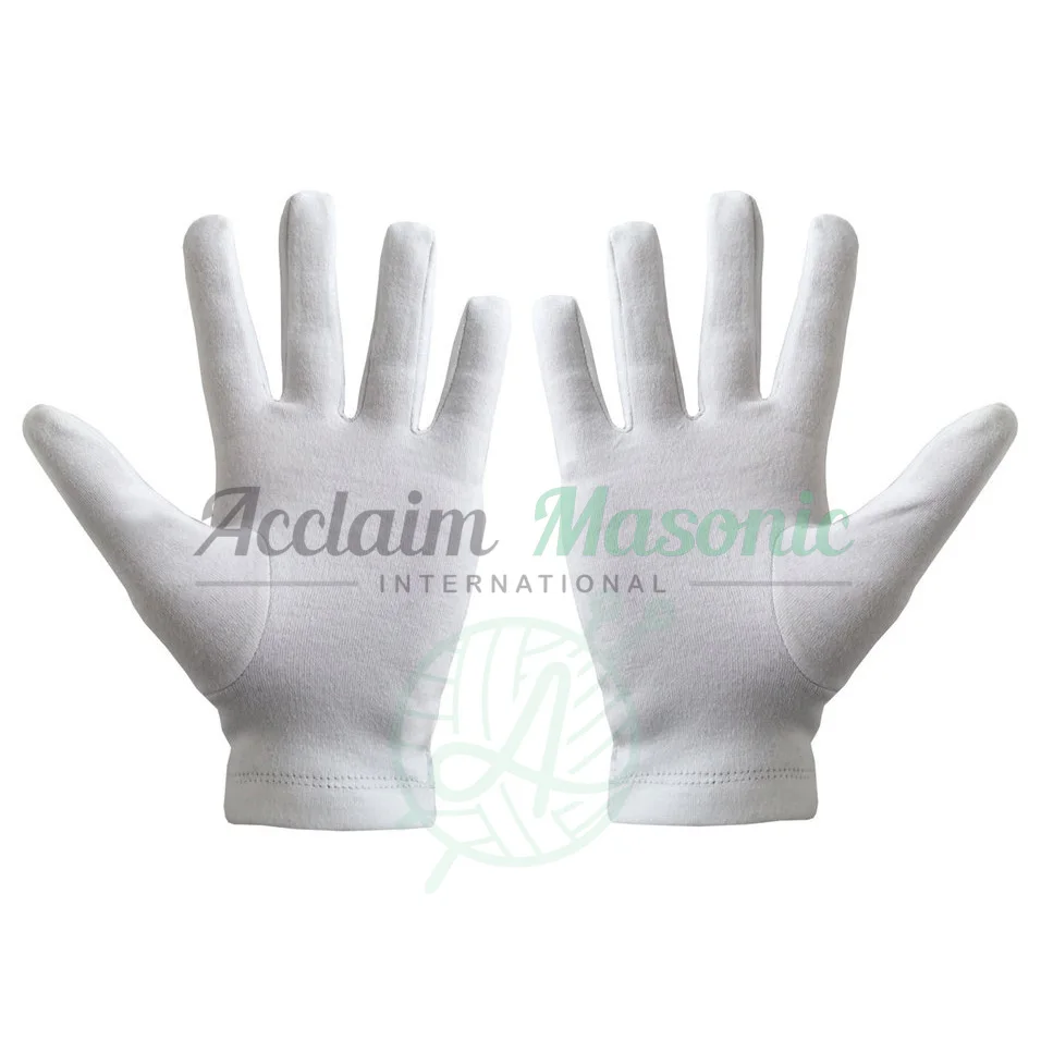 Masonic Freemason Uniform Cotton with Blue Square Compass