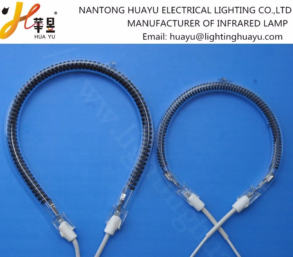 carbon fiber heater lamp for infrared heater