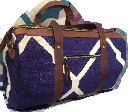 Travelling Bag Indian Handcrafted Leather Bag