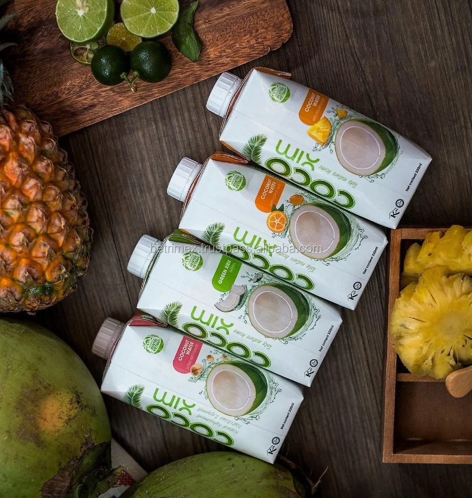 COCONUT WATER WITH JUICE IN TETRA PRISMA ASEPTIC - COCOXIM