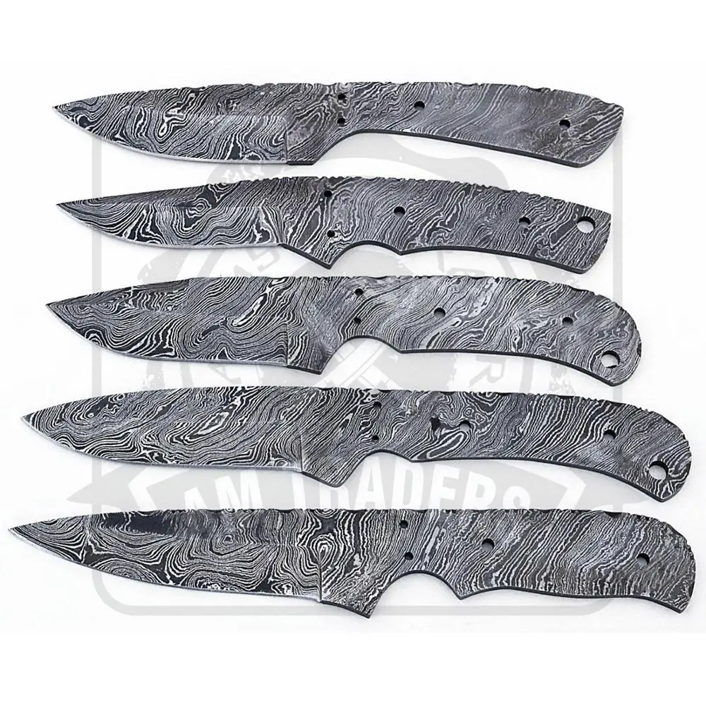 
Damascus Steel Full Tang Blank Blades For Making Knife DT-18-BB846 