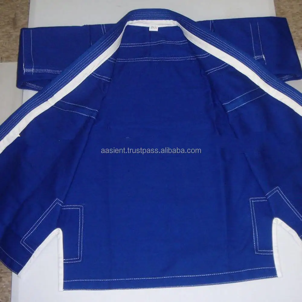 New Light BJJ Brazilian Jiu Jitsu Gi Preshrunk Fabric AASI ENTERPRISES
