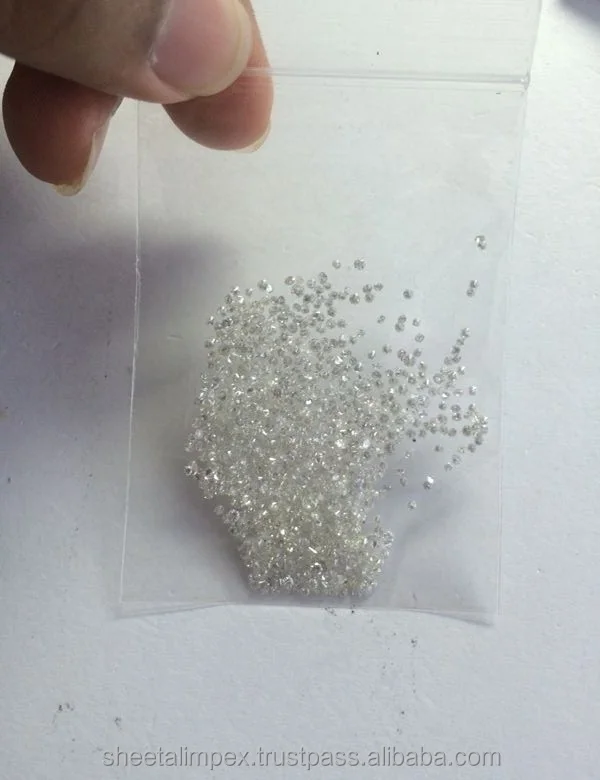 Cheapest Price SI1 Clarity F-G Color 0.80 mm to 1.45 mm Size Real Natural Round Cut White Loose Diamonds