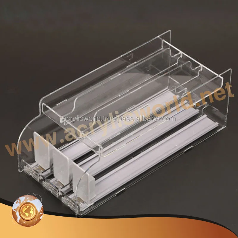 Customized plastic tobacco pusher and divider shelf management system factory supply