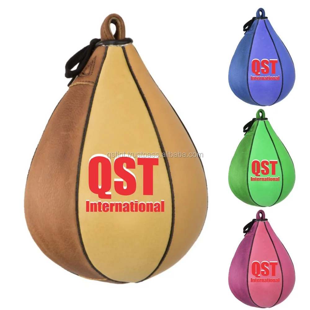 Speed Punching Hanging Swivel Boxing Ball Pu Leather Muay Thai Striking Bag For Adult Gym MMA Boxing Sports Punch speed bag ball