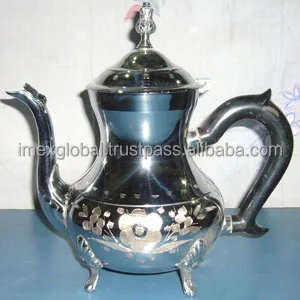 ANTIQUE BRASS TEA KETTLE
