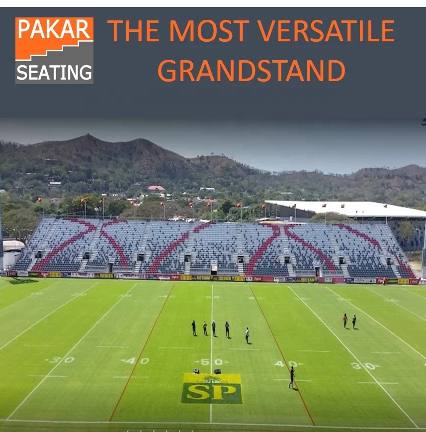 Sport football metal grandstand outdoor stadium tribune