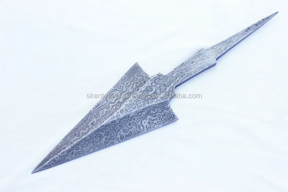 Damascus Blank Blade Knife Damascus Steel Blade Hand Made Bar Blank Damascus Bar