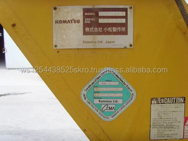 top hot selling komatsu gd511a motor grader machine