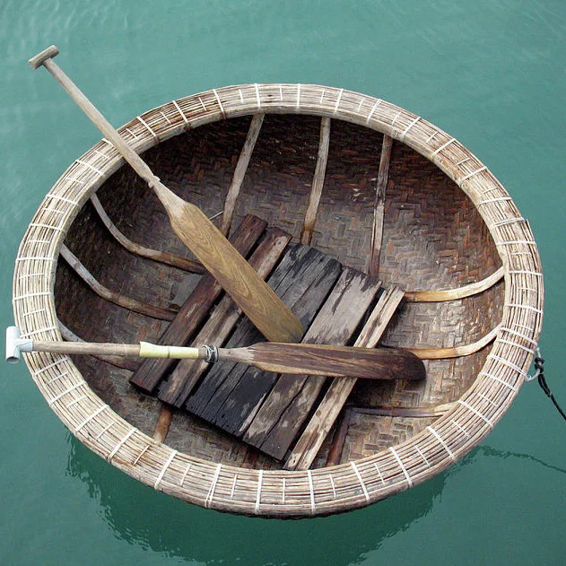 Bamboo Coracle, Bamboo Boats, Basket Boats