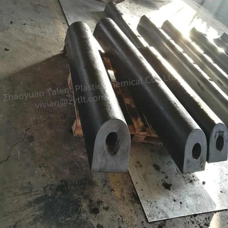 manufacturing D type marine rubber jetty dock fender with high performance