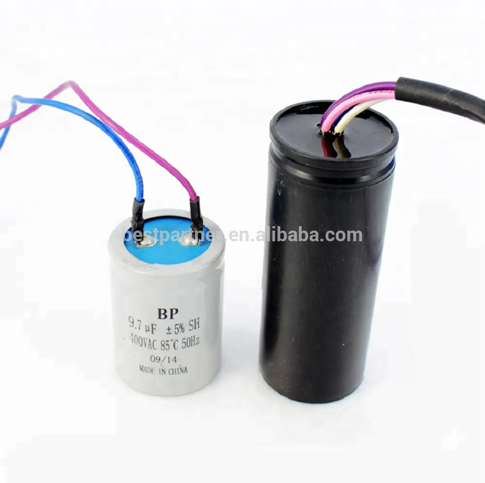 
Capacitor China Manufacturer with ROHS CE Certificate 15uf AC Motor Capacitor 