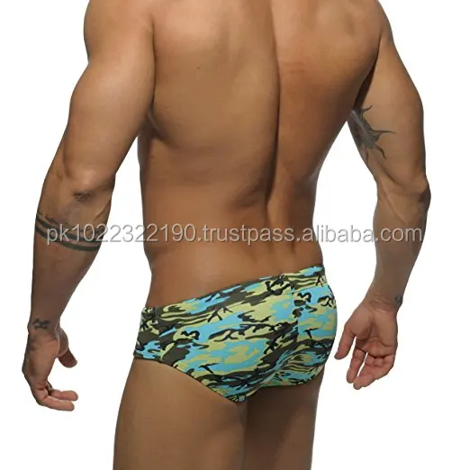 Mens Solid Swimming Shorts Body Bikini Swimsuit Briefs New Hot