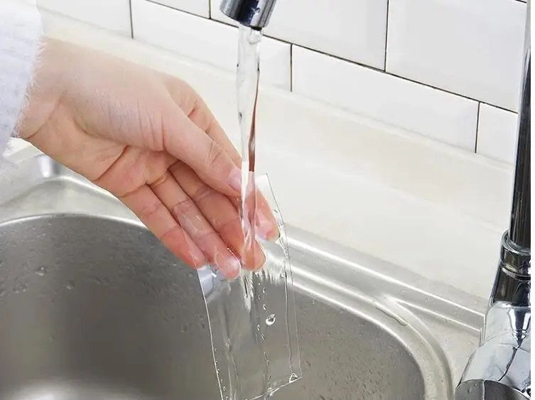 Washable Adhesive Tape nanoTape 5M/16.5Ft,The Reusable Adhesive Silicone Tape,Free to Remove, Reusable Traceless,Stick to Glass,