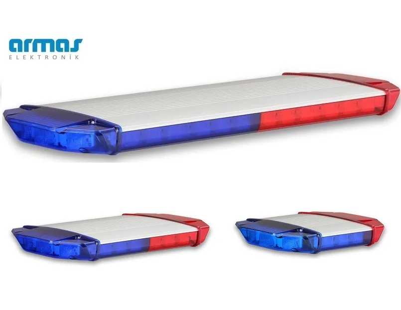 FLARE-M Mini Light Bar Low Profile Slim ECE R65 R10 REDDOT Design Award 3W LED Emergency Warning Towing Truck Lightbar